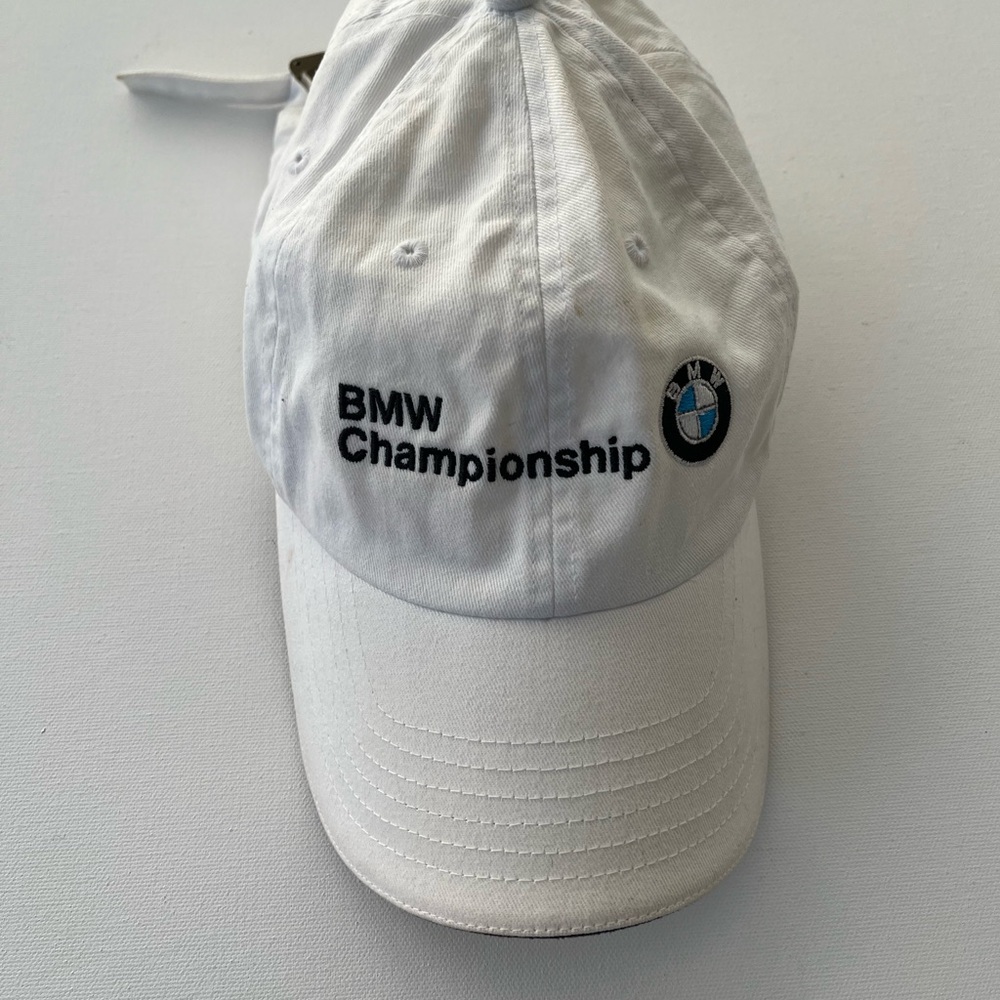 BMW White Sports Cap